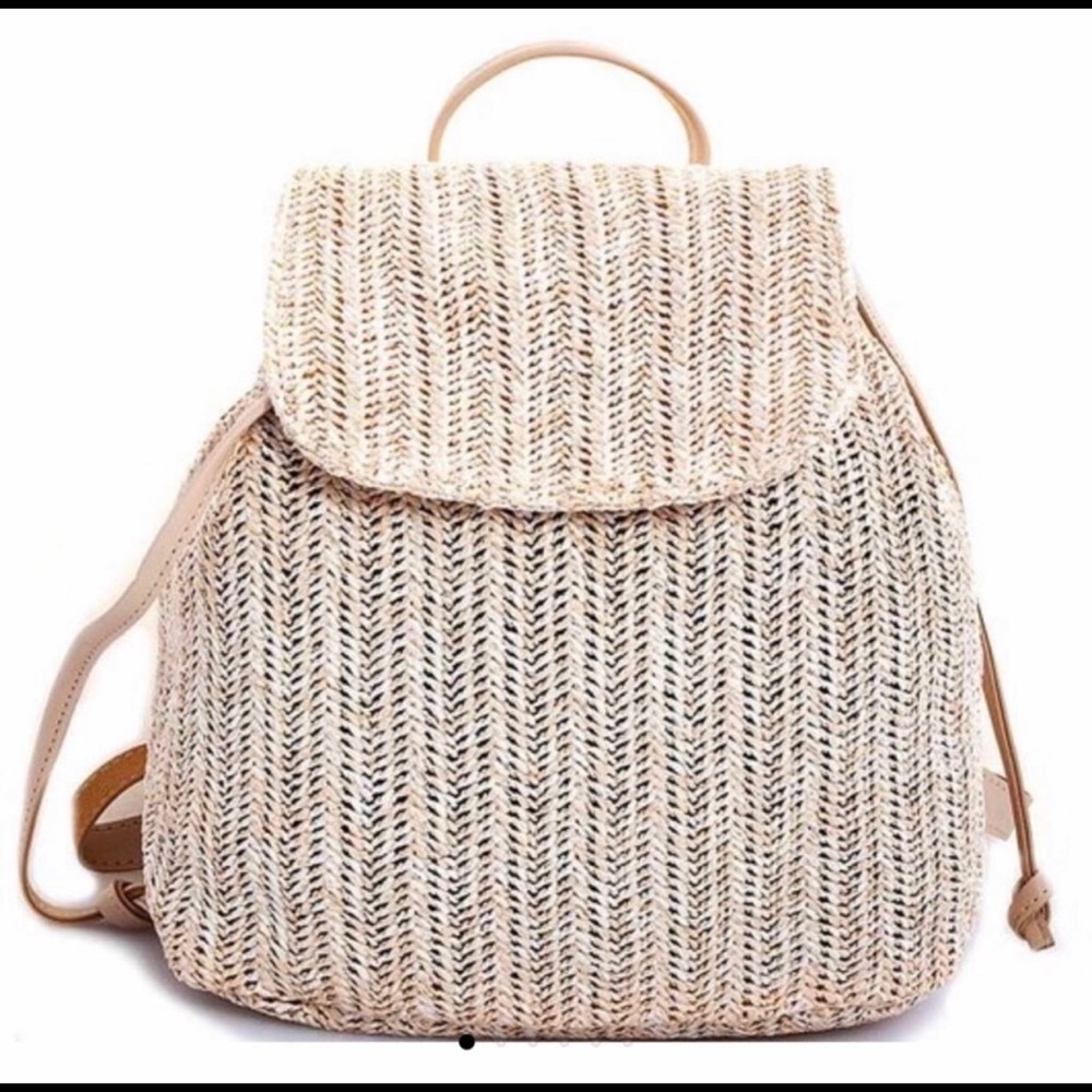 NWT Cute Woven Backpack